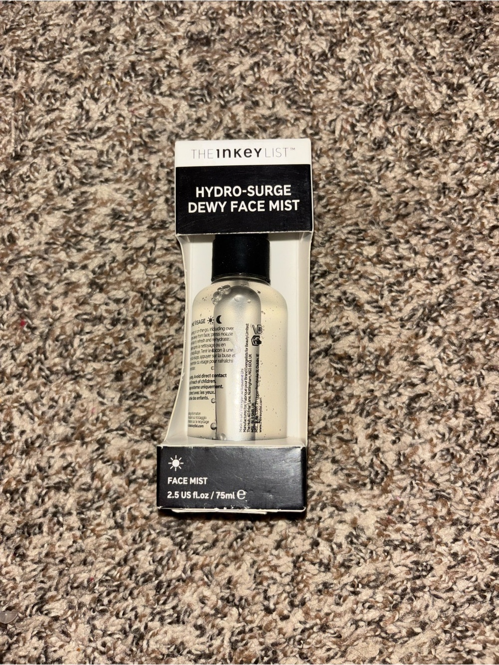 The Inkey List Hydro-Surge Dewy Face Mist - Clear Hydration Spray (Clear)